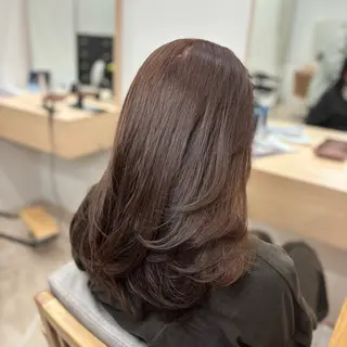 ミディアム カラー ✨️艶髪ショート✨️ /栄/大瀧 聖也のヘアスタイル