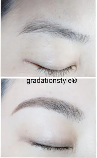 マツエク・マツパ アイブロウ 🎼グラデーション スタイル札幌♫*⁠✧のマツエク・マツパデザイン