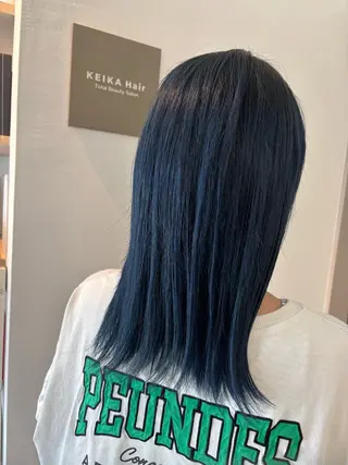 セミロング KEIKA Hair所属・長嶋 待倫名のヘアスタイル