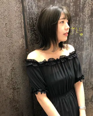 ショート カラー KEPKA ヤマグチ 天神 今泉のヘアスタイル