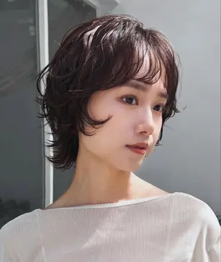 ショート パーマ 内山 湧勝/ショート パーマ特化美容師のヘアスタイル