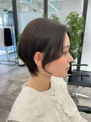 ショート カラー KANGOLSALON 富山セントラル所属・松井 亜美のヘアスタイル