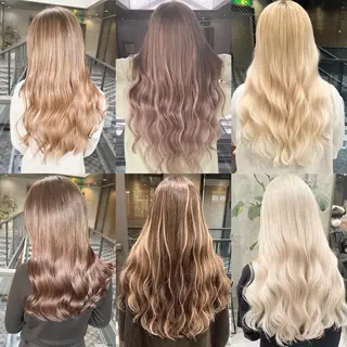 ロング カラー ヘアアレンジ TATSUYA アートディレクターのヘアスタイル