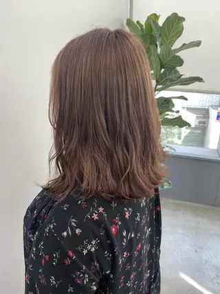 ミディアム カラー 🌼ハイライト透明感 🌼maiのヘアスタイル
