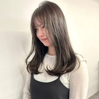 ロング KNOWHOW kyoto所属・似合わせ艶カラー /🩵石田桃子のヘアスタイル