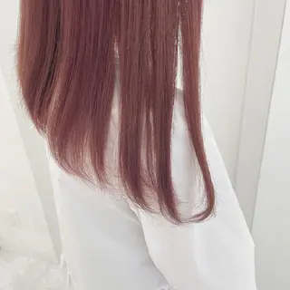 セミロング カラー 💗🤍透明感カラー 🤍💗kanonのヘアスタイル
