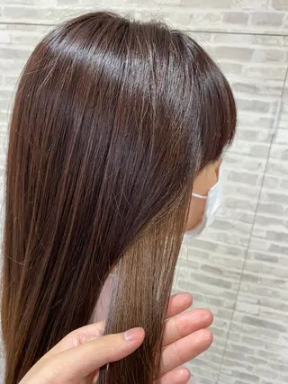 セミロング カラー ヘアアレンジ an池袋本店所属・🌷吉野ひかり🌷 カットモデル募集✂️のヘアスタイル