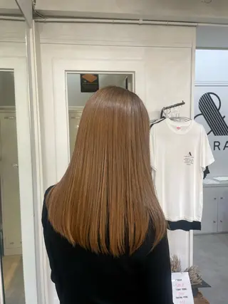 セミロング カット モデル募集/ホノカのヘアスタイル