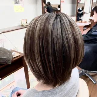 ショート カラー hair＆face  LOBEAUT所属・小笠原 一倫のヘアスタイル