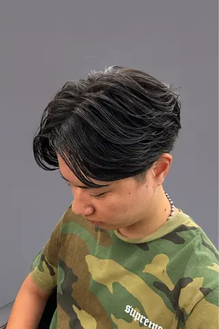 メンズ フェザーパーマ職人 🪽yutoのヘアスタイル