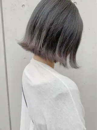 ミディアム カラー putri 副店長 岸本　拓真のヘアスタイル