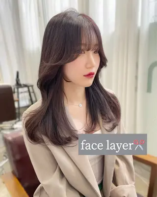 ロング ショート/レイヤー カット/ミサキ💐のヘアスタイル