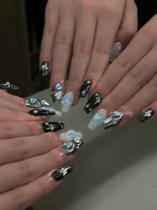 ネイル if Hair＆Nail Salon所属・IKA /海外ネイル /個性派/ワンホンのネイルデザイン