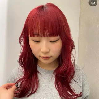 セミロング カラー だいすけ/メンズ/ イージーパーマのヘアスタイル