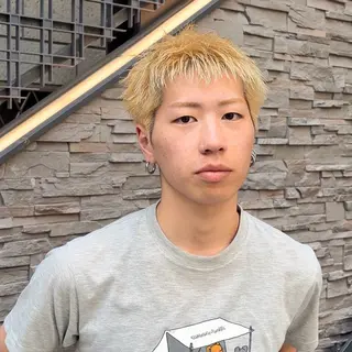 メンズ 小岩 隆樹のヘアスタイル