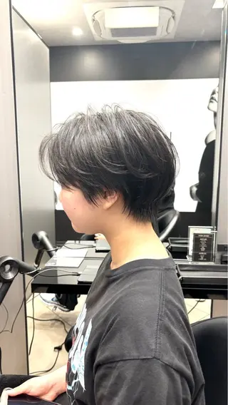 ショート HARUKI  MINATO Japan広島紙屋町店所属・hmj紙屋町店 脊戸智志のヘアスタイル