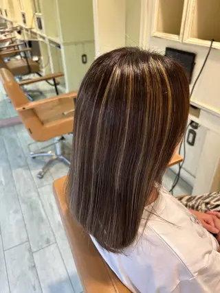 ミディアム カラーモデル募集中 ／八木風歌のヘアスタイル