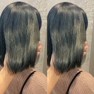 ミディアム カラー schon所属・み うのヘアスタイル