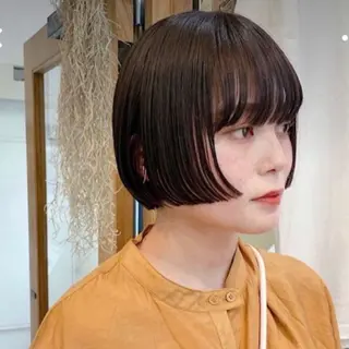 ミディアム モリワキ美容室河内いわ船店所属・山本 悠理のヘアスタイル