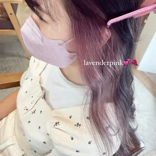 カラー 🍒ばばみさき/ マンツーマン施術🍒のヘアスタイル