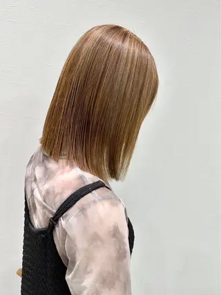 ミディアム 丸橋 友貴のヘアスタイル