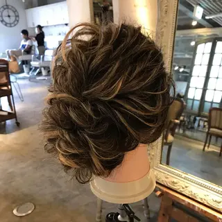 ミディアム こう ちゃんのヘアスタイル