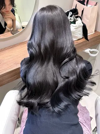 ロング SALOWIN 川崎店所属・ブリーチなしで透明感 🌙有沢透羅のヘアスタイル