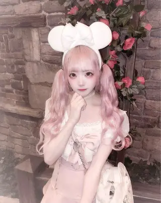 ロング カラー ハイトーンエクステ 🎩カズキ🎩のヘアスタイル