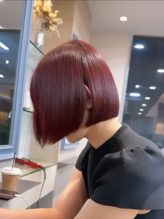 ショート カラー ボブカットモデル無料 ‼️/原宿/メンズのヘアスタイル