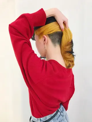 ミディアム カラー レイヤーカット/艶髪 🎀笠原 優花🎀のヘアスタイル