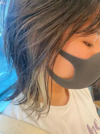 ミディアム カラー 🌻おおとみはな/ ボブ/Wカラー🌻のヘアスタイル