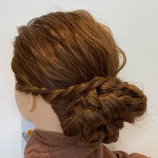 ヘアアレンジ 🥀縮毛矯正🥀 川﨑和希のヘアスタイル