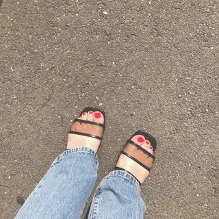 ミディアム カラー ヘアアレンジ 吉野 優子のマツエク・マツパデザイン