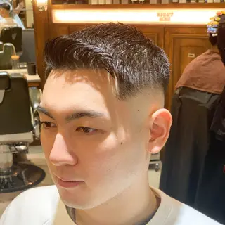 ショート メンズ BINGO HAIR WORKS 【ビンゴヘアワークス】所属・🎱メンズフェード 特化HYOGA🎱のヘアスタイル