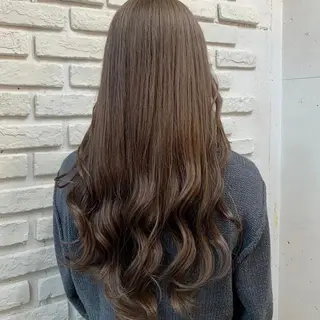 ロング カラー メンズパーマ 本多のヘアスタイル