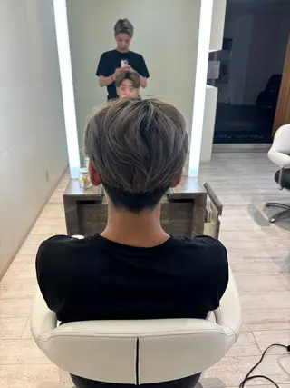 ショート 松田 一成のヘアスタイル