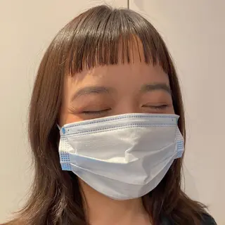 ミディアム salowin渋谷kitaya park前所属・RIKA韓国ヘア/く びれヘア/上品カラーのヘアスタイル