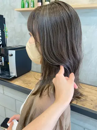ロング カラー 🌷あべまゆこ🌷 レディースカット募集のヘアスタイル