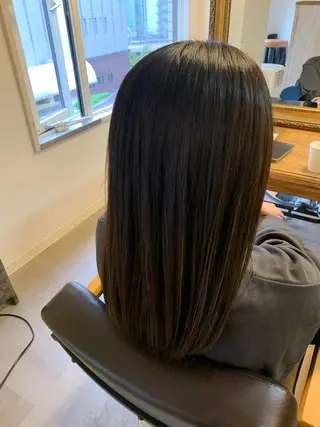 ミディアム 土井 貴司のヘアスタイル