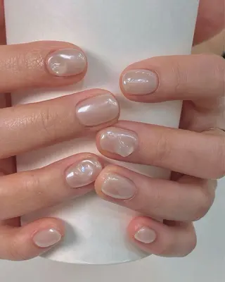 ネイル unwind ┊︎冬っぽネイル🧸のネイルデザイン