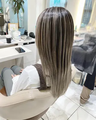 ロング カラー 大宮/バレイヤージュ /澤田隆誠のヘアスタイル