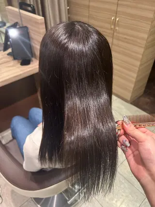 ロング カラー 塚下 怜菜のヘアスタイル