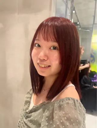 カラー ハイトーン/くすみ カラー seina★のヘアスタイル