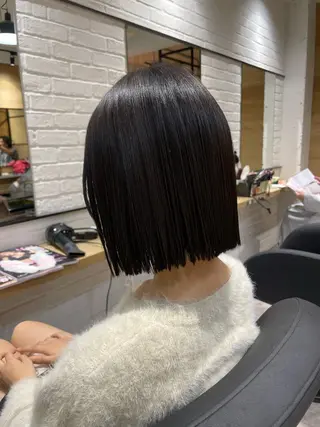 ミディアム EIGHT　最所 瑞稀のヘアスタイル