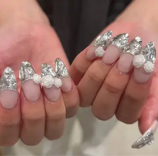 ネイル honoka ガーリーネイル໒꒱のネイルデザイン