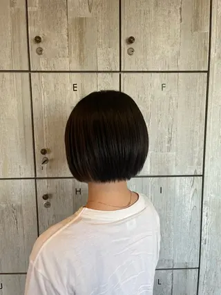 ショート 顔まわり/オフィス カラー/青栁優🔆のヘアスタイル