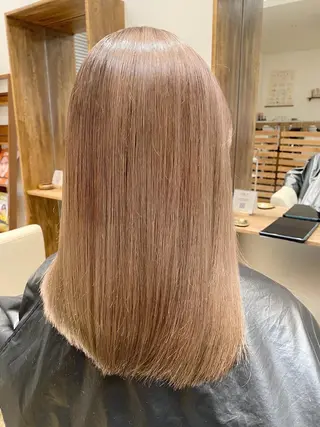 セミロング カラー 入江 允のヘアスタイル