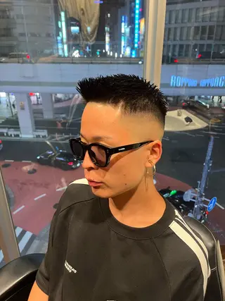 ショート ヒロ銀座ヘアーサロン六本木店所属・宮崎 陽樹のヘアスタイル