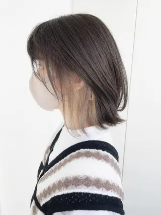 ショート カラー LucksiMie 銀座店所属・【韓国　レイヤー 髪質改善✨】かずのヘアスタイル