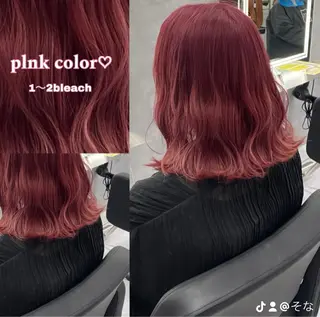 ミディアム カラー 【カラー特化】 Cahoのヘアスタイル